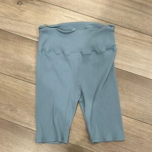 LOVE TREE Woman’s High Waisted Ribbed Shorts